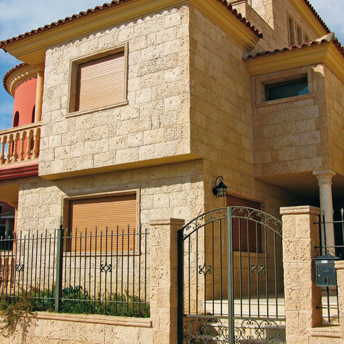 Interior wall-covering - MARES - Verniprens - exterior / concrete / textured