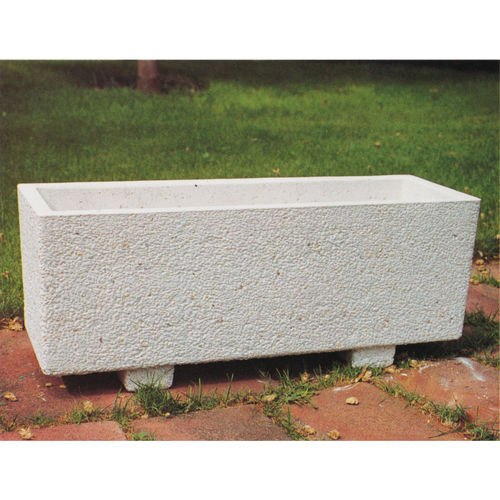 Concrete planter - CORINTIO - Verniprens - rectangular / contemporary / for public space