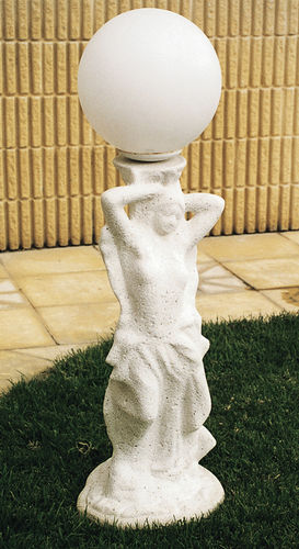 Floor-standing lamp - CLAUDIA - Verniprens - stone / contemporary / wireless