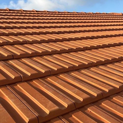 Marseilles roof tile - KLINKER - CERÁMICA MAZARRÓN - clay / double / brown