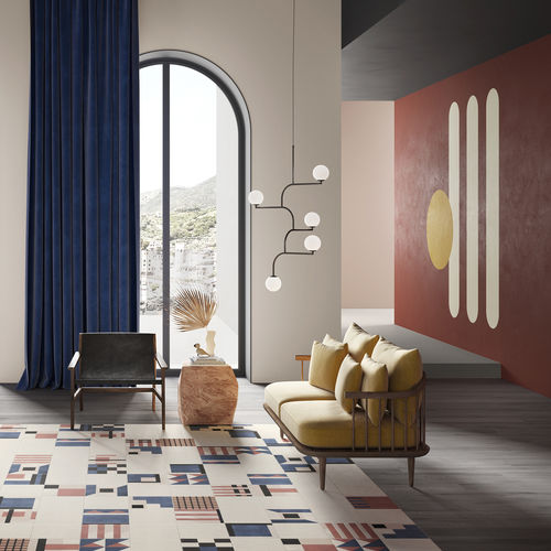 Porcelain stoneware tile - SODA - Ceramica Bardelli - polished / indoor / outdoor