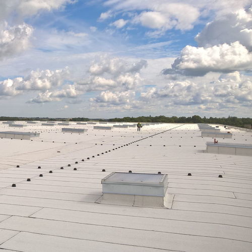 Protection waterproofing membrane - POWERFLEX - IKO - for roof / roll / for renovation