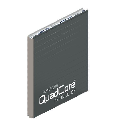 Facade cladding sandwich panel - QUADCORE KARRIER - Kingspan Insulation - for facade / for wall / for roof