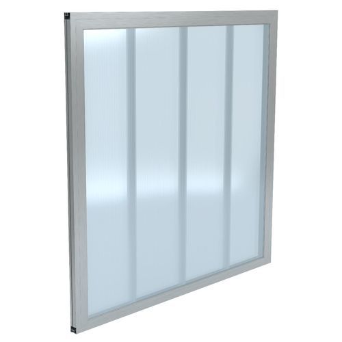 Flat polycarbonate panel - DAY-LITE KLICK - Kingspan Insulation - for facade / for facade cladding / for curtain wall