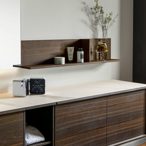 Wall-mounted shelves - LOOP  - F.lli Stocco s.r.l. - contemporary / natural oak / walnut