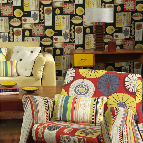 Upholstery fabric - BEVERLY - RIOMA - for curtain / plain / patterned