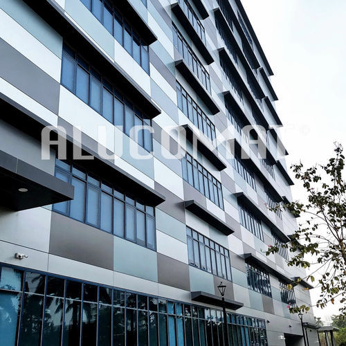 Protective coating - ALUCOMAT® EZ CLEAN  - ALUCOMAT | JSN - exterior wall / facade / weather-resistant