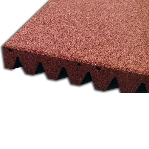 Outdoor floor covering - MEGASAFE - Isolgomma - for playground / for public space / tile