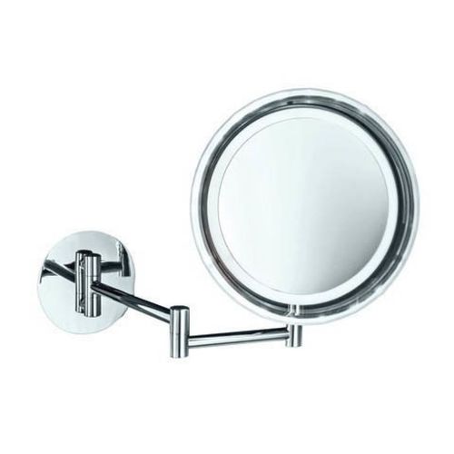 Wall-mounted mirror - WS - Ws Bath Collections - contemporary / round / brass