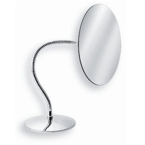 Table bathroom mirror - MEVEDO 5592 - Ws Bath Collections - contemporary / round / metal