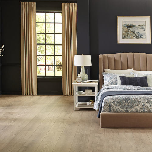 Oak laminate flooring - SMOKY - Swiss Krono / GRAND selection - floating / wood look / home