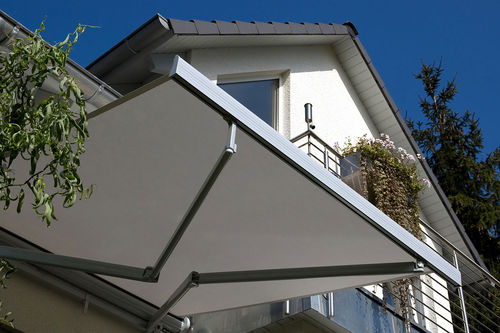 Polyester textile membrane - E-SUNLIGHT 400 - Saint Clair Textiles - solar shading / for canopy / UV-resistant
