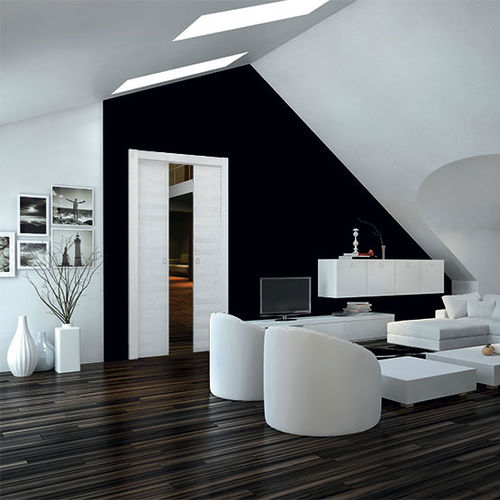 Sliding door pocket system - BRICK WALL : DOUBLE OPENING - Fibrotubi