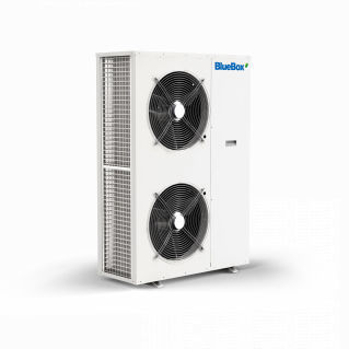 Air-cooled chiller - EPSILON REV - Blue Box Group - floor-mounted / compact / industrial