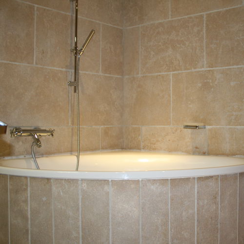 Natural stone stone slab - CREA STONE - for floor / bathroom / for wall