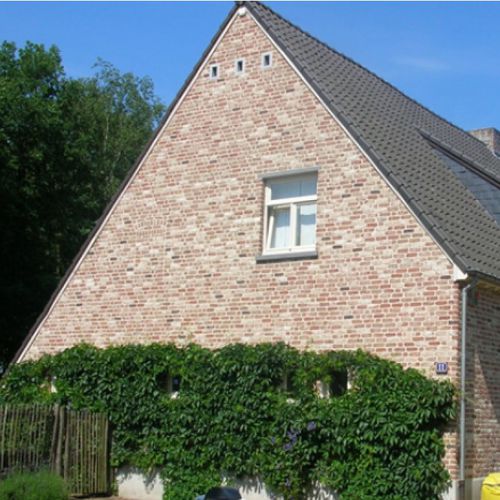 Clay cladding brick - OUD MAASLAND - Vandersanden Group - for facade / aged / embossed