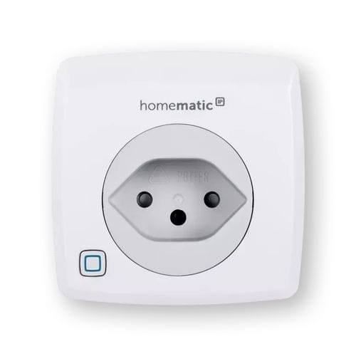 Power socket - HmIP-PSM-CH-2 - Homematic IP by eQ-3 - wall-mounted / surface-mount / contemporary