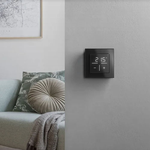 Digital thermostat - GLAS-WANDTHERMOSTAT - Homematic IP by eQ-3 - smart / programmable / room
