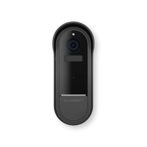 Black video door intercom - HMIP-CODB-A - Homematic IP by eQ-3 - gray / residential / wall-mounted