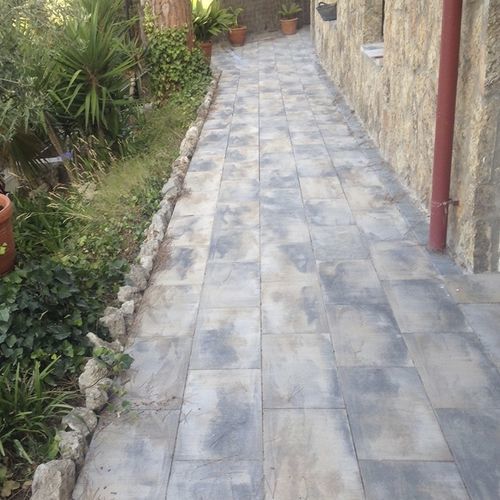 Concrete paving slab - ISHI® LLOSA VULCANO - Breinco - outdoor / garden / for entryways