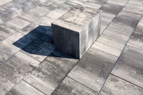 Security bollard - CUBOMIX - GLS Prefabricados - concrete