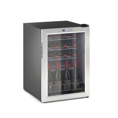 Commercial wine cabinet - DCW62 - VITRIFRIGO - free-standing / stainless steel / electric
