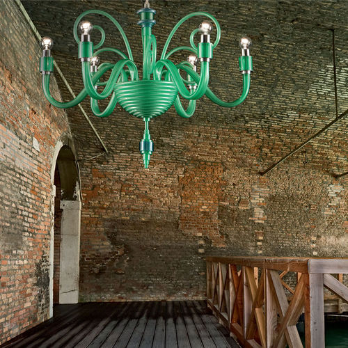 Contemporary chandelier - BARBARA - Façon de Venise - rubber / candelabra / incandescent