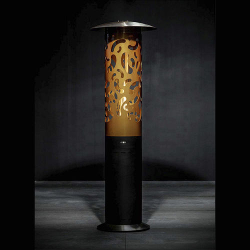 Floor infrared patio heater - HYPERION BLISS - Glammfire - gas / home