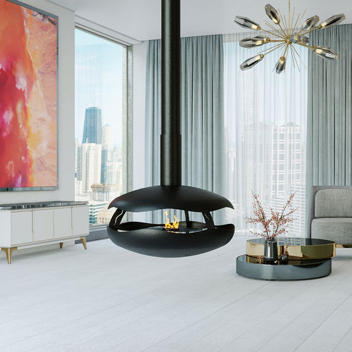 Bioethanol fireplace - PEROLA PLUS - Glammfire - free-standing / hanging / central