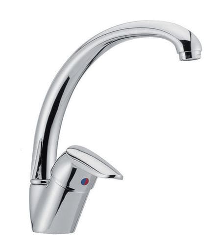 Countertop mixer tap - F3207/2 - Fima Carlo Frattini - chromed metal / kitchen / 1-hole