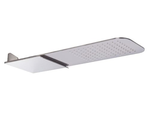 Wall-mounted shower head - F2347 - Fima Carlo Frattini - rectangular / rain