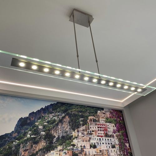 LED lamp - FUSION LIGHT - Fusiontables - pendant / crystal / original design