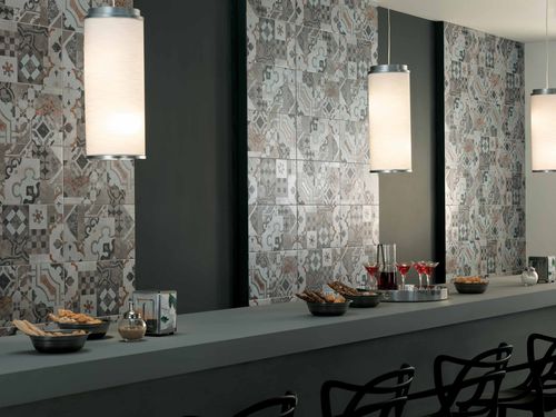 Patchwork tile - C3 - Novoceram sas - porcelain stoneware / matte / indoor