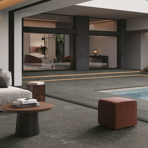 Ceramic tile - GRAPHITE - Novoceram sas - natural stone / matte / interior