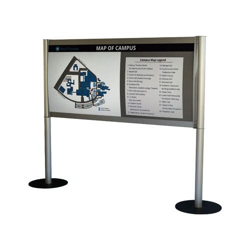 Public space information panel - Vista Expand - Vista System - variable message signs
