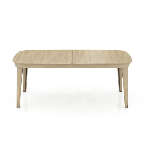 Contemporary dining table -  SHEFFIELD PB2 - Mobitec Systems S.A. - solid wood / wood veneer / rectangular