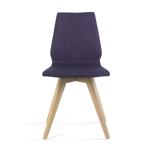 Contemporary chair - MOOD#41 PB01 UNI - Mobitec Systems S.A. - indoor / fabric / leather