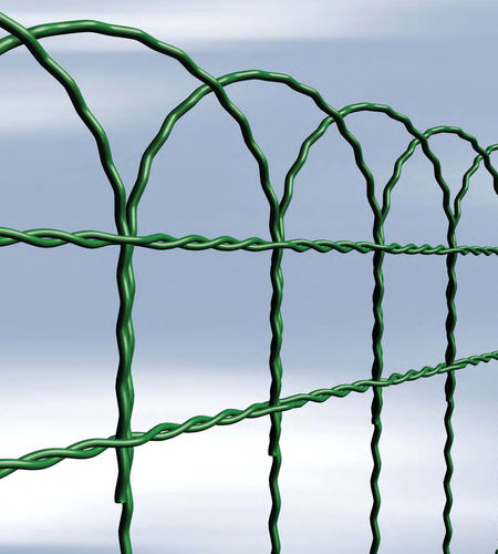 Galvanised steel metal mesh - ARCOPLAX - CAVATORTA - for fencing / square mesh