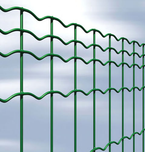 Electro-welded steel metal mesh - EVERPLAX - CAVATORTA - galvanised steel / for fencing / elongated mesh
