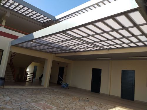 pergola cover with solar protection - COSPICON  SA
