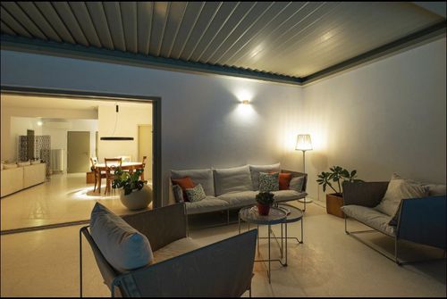 Wall-mounted pergola - CospiBio - COSPICON  SA - aluminium / with mobile slats / sun shade louvers