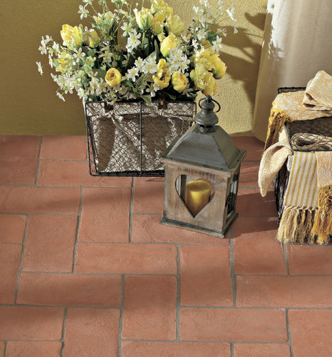Ceramic tile - FATTO A MANO - COTTO IMPRUNETA - matte / outdoor / for floor