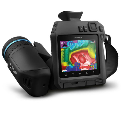 Portable thermal camera - GF77 - FLIR SYSTEMS - indoor / outdoor / infrared