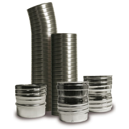 Stainless steel smoke flue - FLEXLAND – DP  - LANDINI