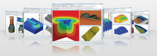 Geotechnical calculation software - GTS NX - MIDASIT - for concrete structures