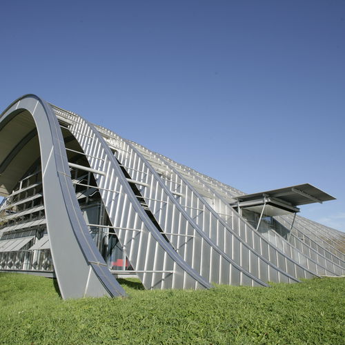 Ribbed metal sheet - SWISS PANEL® SP 35/207 - MONTANA BAUSYSTEME - aluminum / steel / for roof