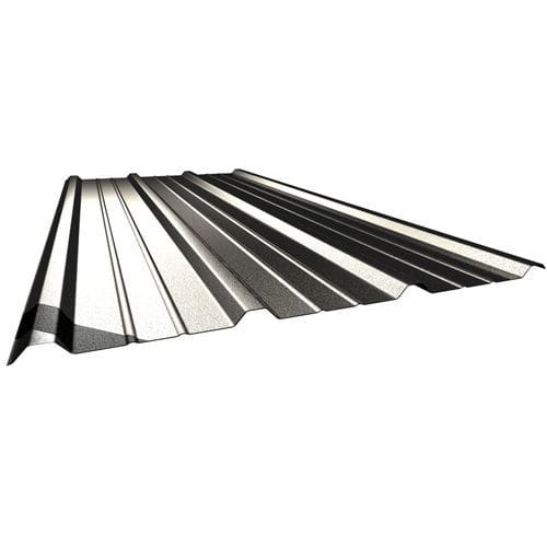 Pitched roofing - Coverib 1000 - ONDULIT ITALIANA - flat / metal / metal look
