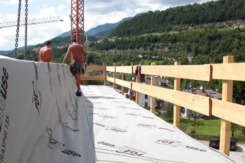 Synthetic wind barrier - TRASPIR 135 - ROTHO BLAAS - for roof