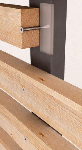 Stainless steel fastening system - SCS - ROTHO BLAAS - for wall