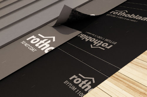 Polypropylene roofing barrier - 3D NET COAT - ROTHO BLAAS